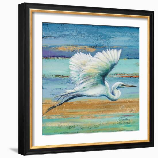 Great Egret I-Patricia Pinto-Framed Art Print