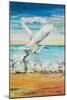 Great Egret I-Patricia Pinto-Mounted Art Print