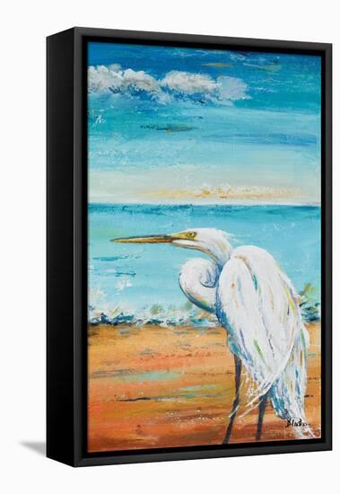 Great Egret II-Patricia Pinto-Framed Stretched Canvas