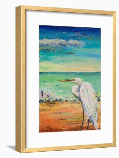 Great Egret II-Patricia Pinto-Framed Art Print