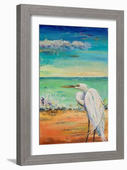 Great Egret II-Patricia Pinto-Framed Art Print