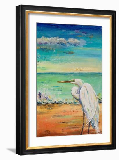 Great Egret II-Patricia Pinto-Framed Art Print