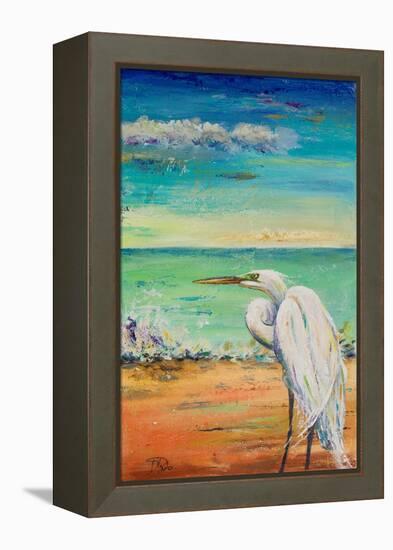 Great Egret II-Patricia Pinto-Framed Stretched Canvas