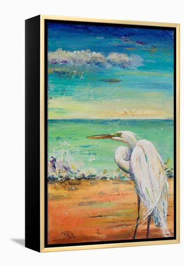 Great Egret II-Patricia Pinto-Framed Stretched Canvas