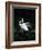 Great Egret in Courtship Display-Charles Sleicher-Framed Photographic Print