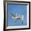 Great Egrets (Ardea Alba) Territorial Dispute Above Nest Colony-Juan Carlos Munoz-Framed Photographic Print