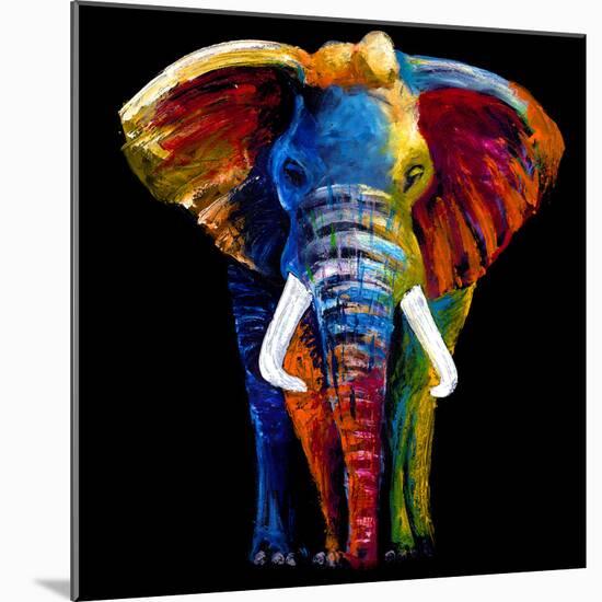 Great Elephant-Clara Summer-Mounted Art Print