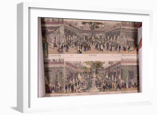 Great Exhibition, Crystal Palace, Hyde Park, London, 1851-Anon-Framed Giclee Print