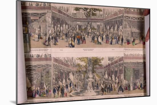 Great Exhibition, Crystal Palace, Hyde Park, London, 1851-Anon-Mounted Giclee Print