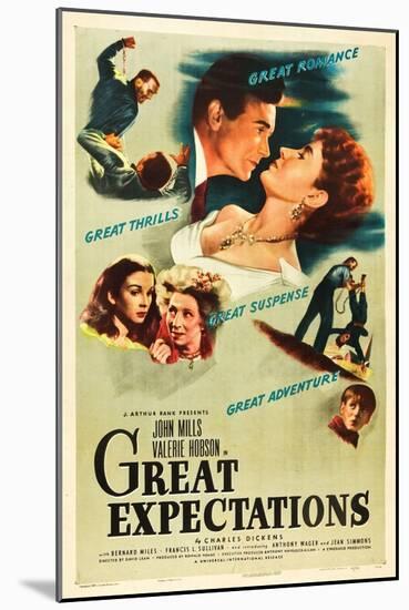 Great Expectations, 1946, Directed by David Lean-null-Mounted Giclee Print