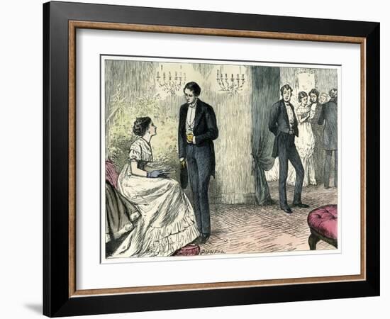 Great Expectations by Charles Dickens-Frederick Barnard-Framed Giclee Print