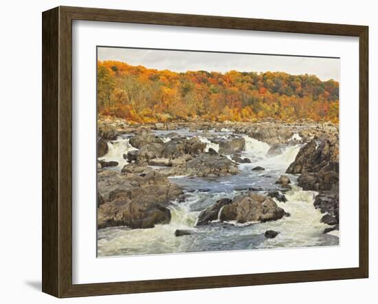 Great Falls, Great Falls National Park, Potomac River, Maryland, Usa-Adam Jones-Framed Photographic Print