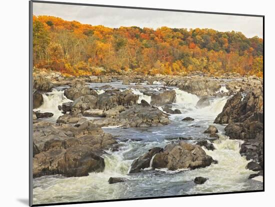 Great Falls, Great Falls National Park, Potomac River, Maryland, Usa-Adam Jones-Mounted Photographic Print