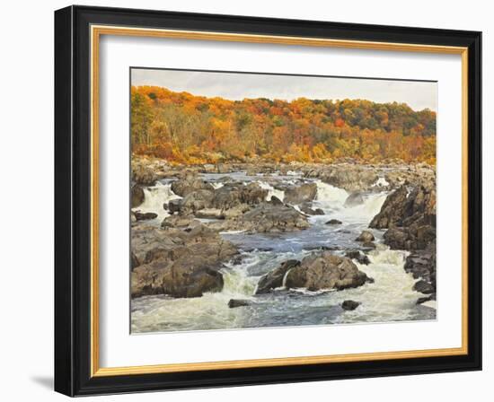 Great Falls, Great Falls National Park, Potomac River, Maryland, Usa-Adam Jones-Framed Photographic Print