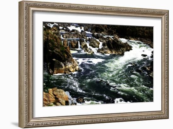 Great Falls I-Alan Hausenflock-Framed Photographic Print