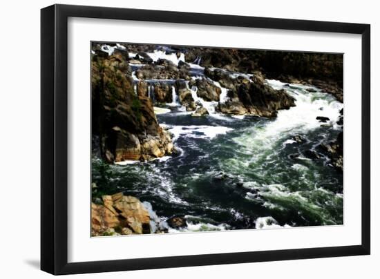 Great Falls I-Alan Hausenflock-Framed Photographic Print