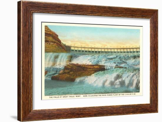 Great Falls, Montana-null-Framed Art Print