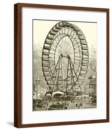'Great Ferris Wheel at Chicago' Giclee Print - | Art.com