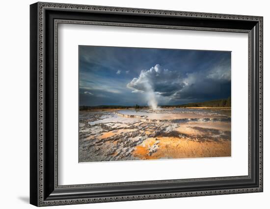 Great Fountain Geyser-Alan Majchrowicz-Framed Photographic Print