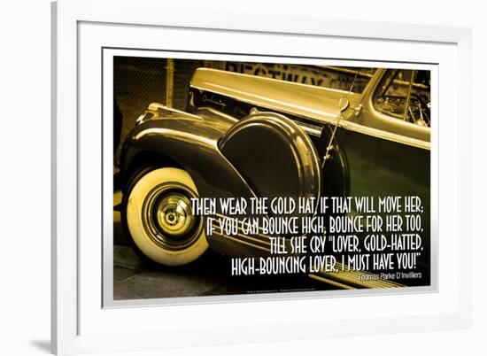 Great Gatsby Epigraph Poster-null-Framed Photo