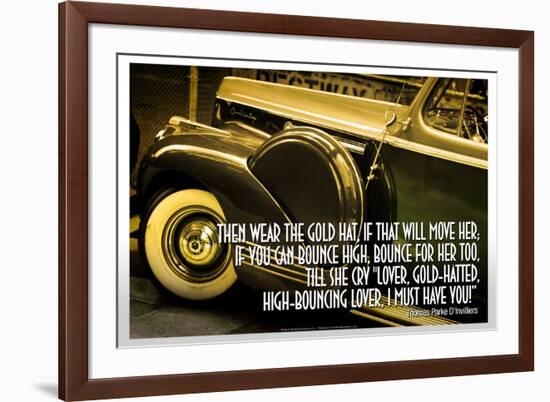 Great Gatsby Epigraph Poster-null-Framed Photo