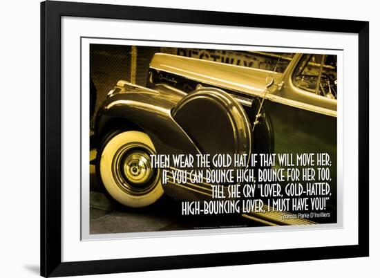 Great Gatsby Epigraph Poster-null-Framed Photo