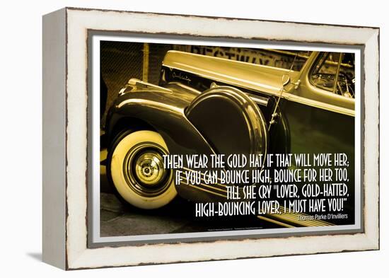 Great Gatsby Epigraph-null-Framed Stretched Canvas