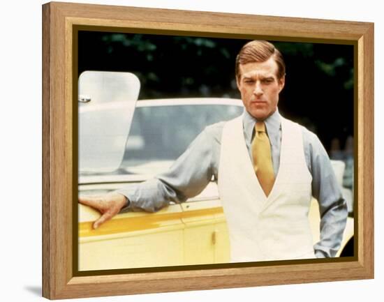 Great Gatsby, Robert Redford, 1974-null-Framed Stretched Canvas