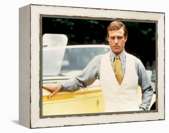 Great Gatsby, Robert Redford, 1974-null-Framed Stretched Canvas