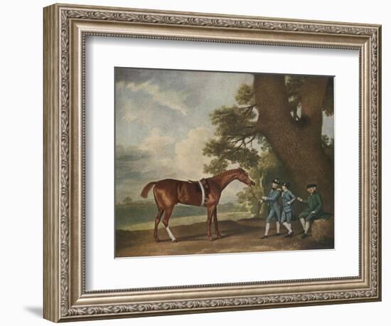 Great-Grandson of "Darley Arabian" Raced 1769-1770 in 18 Races All of Which He Won-George Stubbs-Framed Photographic Print