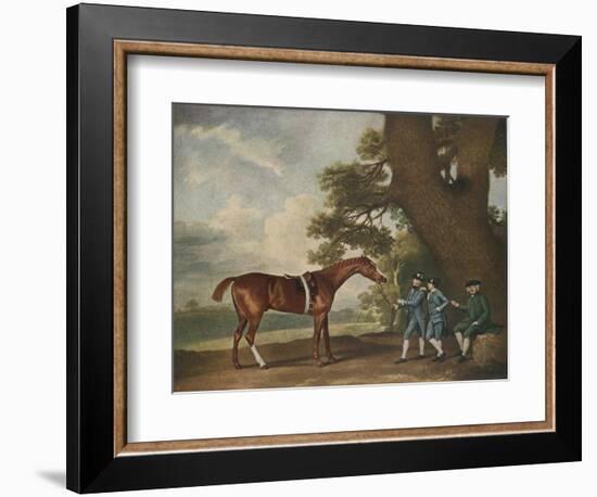 Great-Grandson of "Darley Arabian" Raced 1769-1770 in 18 Races All of Which He Won-George Stubbs-Framed Photographic Print