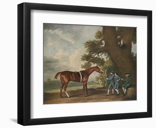 Great-Grandson of "Darley Arabian" Raced 1769-1770 in 18 Races All of Which He Won-George Stubbs-Framed Photographic Print