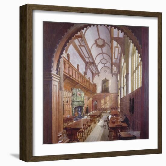 Great Hall, Charterhouse, London, 1885-John Crowther-Framed Giclee Print