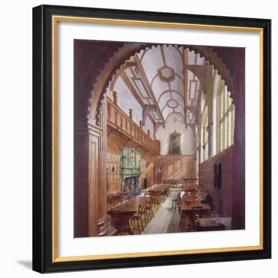 Great Hall, Charterhouse, London, 1885-John Crowther-Framed Giclee Print