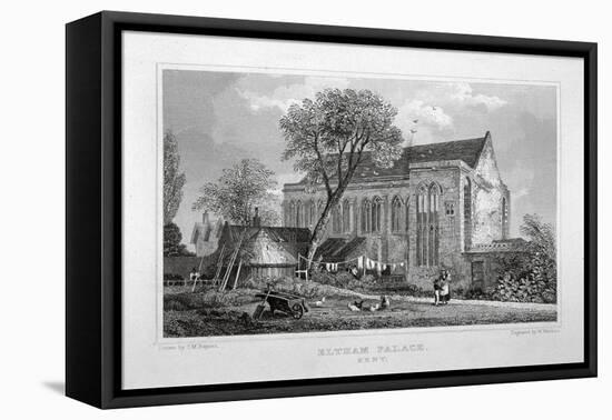 Great Hall of Eltham Palace, Kent, C1830-W Watkins-Framed Premier Image Canvas