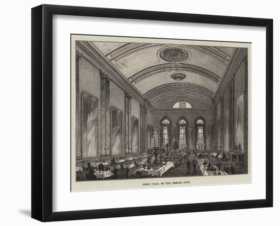 Great Hall of the Temple Club-Frank Watkins-Framed Giclee Print