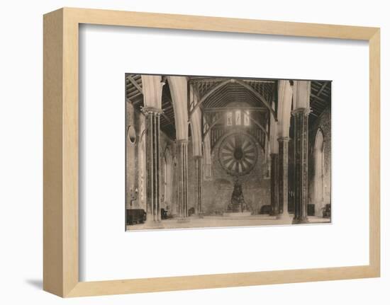 Great Hall of Winchester Castle, Hampshire, early 20th century(?)-Unknown-Framed Photographic Print