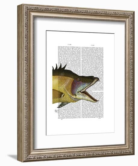 Great Hog Fish-Fab Funky-Framed Art Print