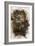 Great Horned Owl In The Cemetery-Jai Johnson-Framed Giclee Print