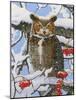 Great-horned Owl-William Vanderdasson-Mounted Giclee Print