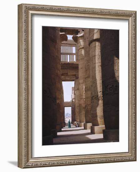 Great Hypostyle Hall, Karnak Temple, Luxor, Egypt-Richard Ashworth-Framed Photographic Print