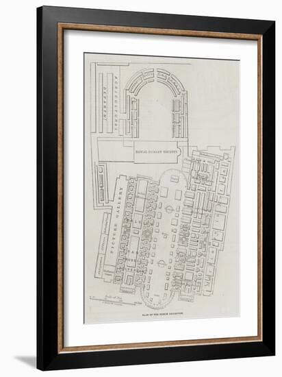 Great Industrial Exhibition in Dublin-John Dower-Framed Giclee Print