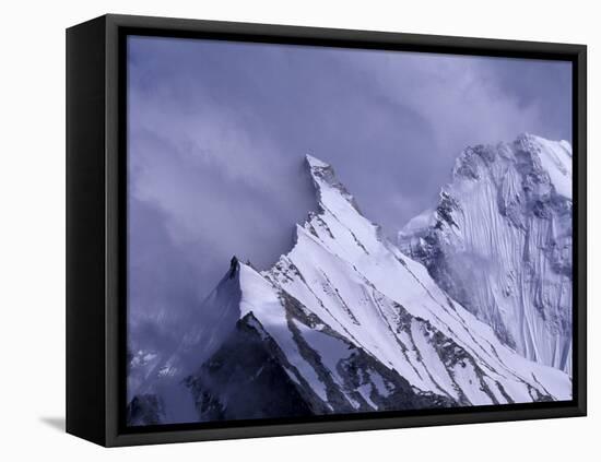 Great Karakoram, Baltoro Kangri Group, Himalayas, Pakistan-Gavriel Jecan-Framed Premier Image Canvas