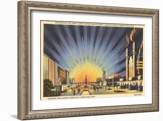 Great Lakes Exposition, Cleveland, Ohio-null-Framed Art Print