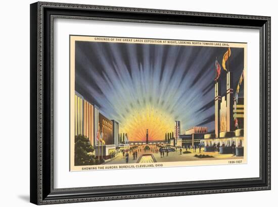 Great Lakes Exposition, Cleveland, Ohio-null-Framed Art Print