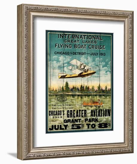 Great Lakes Flying Boats-Kate Ward Thacker-Framed Giclee Print