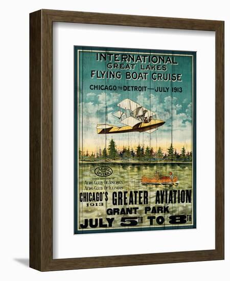 Great Lakes Flying Boats-Kate Ward Thacker-Framed Giclee Print