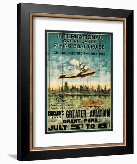 Great Lakes Flying Boats-Kate Ward Thacker-Framed Giclee Print