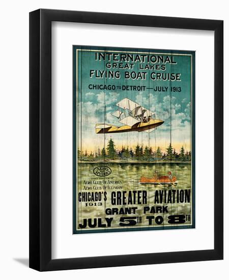 Great Lakes Flying Boats-Kate Ward Thacker-Framed Giclee Print