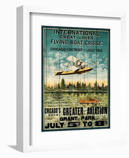 Great Lakes Flying Boats-Kate Ward Thacker-Framed Giclee Print